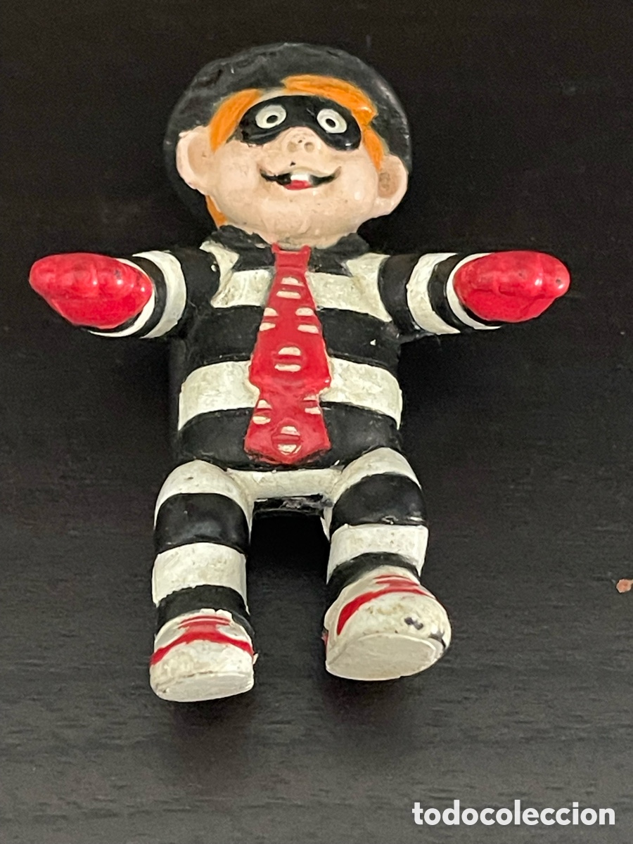 Figuras de goma y PVC: LADRON DE HAMBURGUESAS HAMBURGLER PERSONAJE MASCOTA - PROMOCIONAL MCDONALDS - FIGURA PVC