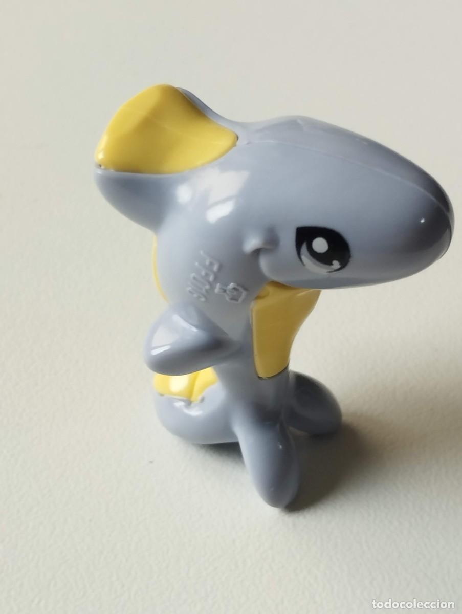 Figuras de goma Kinder: FIGURA DOBLE COLECCIONABLE KINDER A&Ntilde;OS 90 - CANGURO - DELFIN