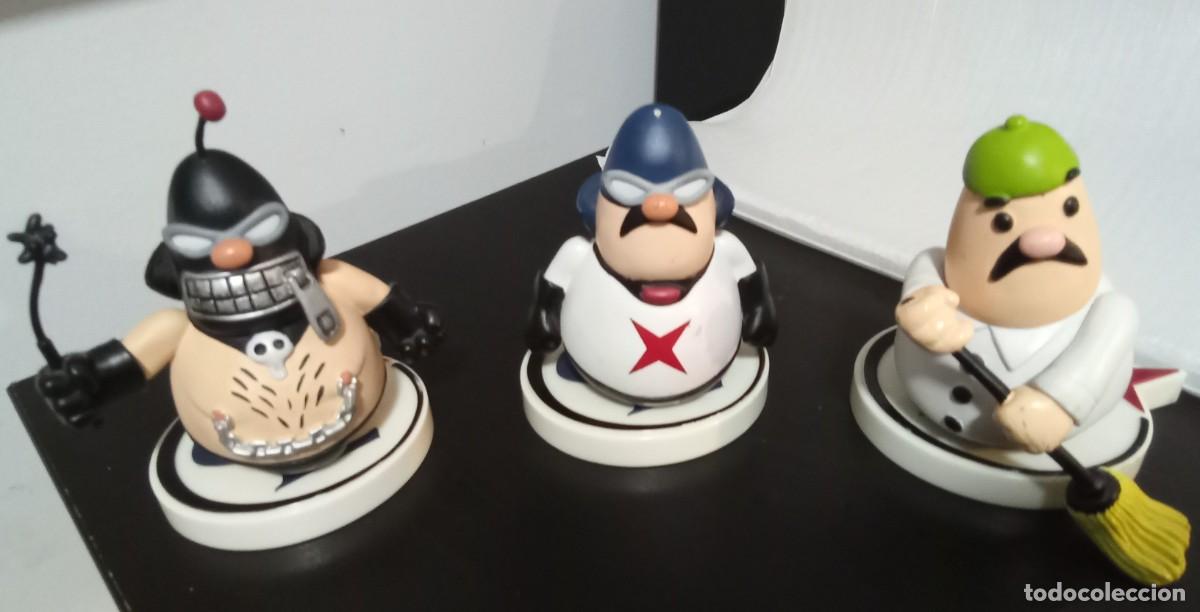 Figuras de goma y PVC: LOTE: 3figuras CALICO: Electronico +Jack + Sado