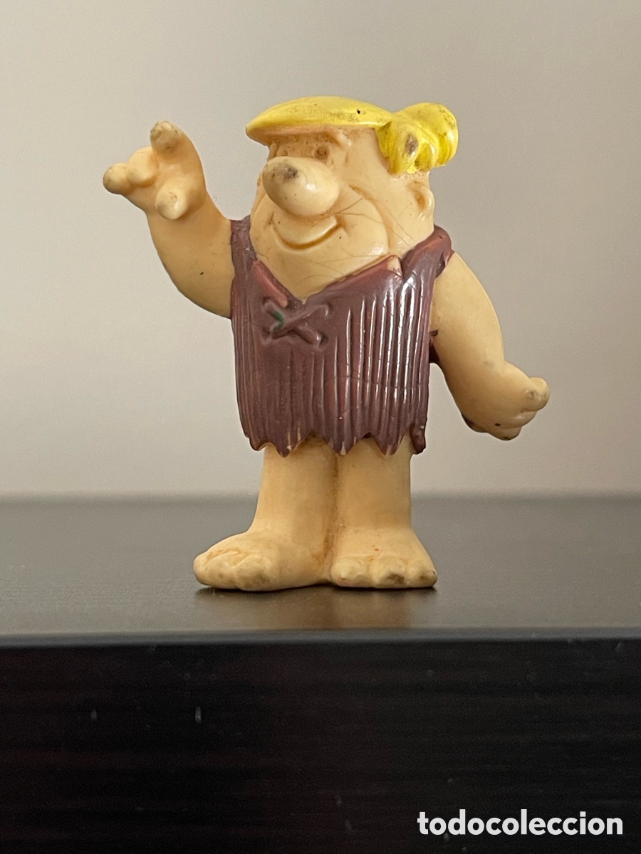 Figuras de goma y PVC: LOS PICAPIEDRA PABLO MARMOL - PROMOCIONAL SHELL - FIGURA PVC