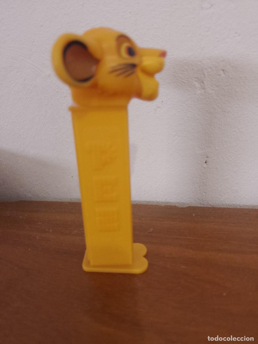 Figuras de goma y PVC dispensador PEZ: DISPENSADOR PEZ ,SIMBA
