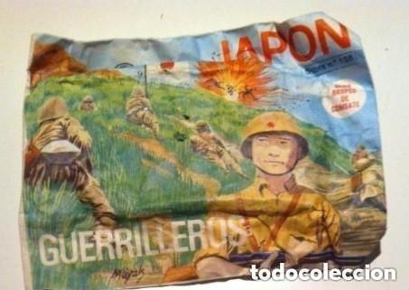 Figuras de goma y PVC: SOBRE COMPLETO SIN ABRIR - JAPONESES MONTAPLEX - sobre algo roto y muy viejo a&ntilde;os 70