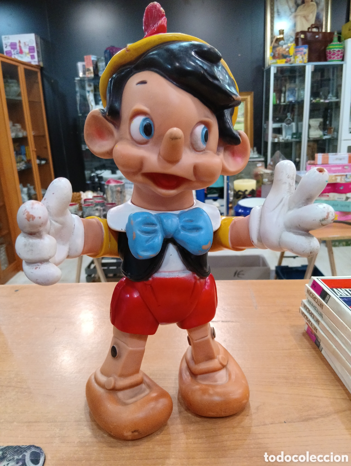 Figurines en Caoutchouc et PVC: Mu&ntilde;eco Pinocho articulado, Famosa Disney PVC 37 cm