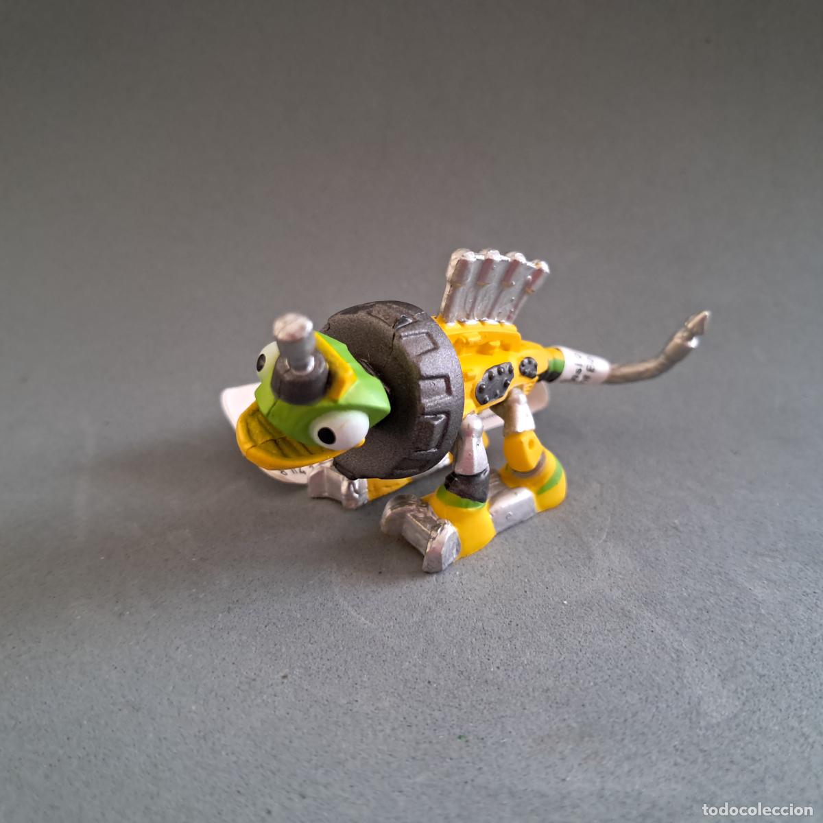 Figuras de goma y PVC: figura de Revit, personaje reptool de la serie animada de DreamWorks Dinotrux fabricada por Comansi