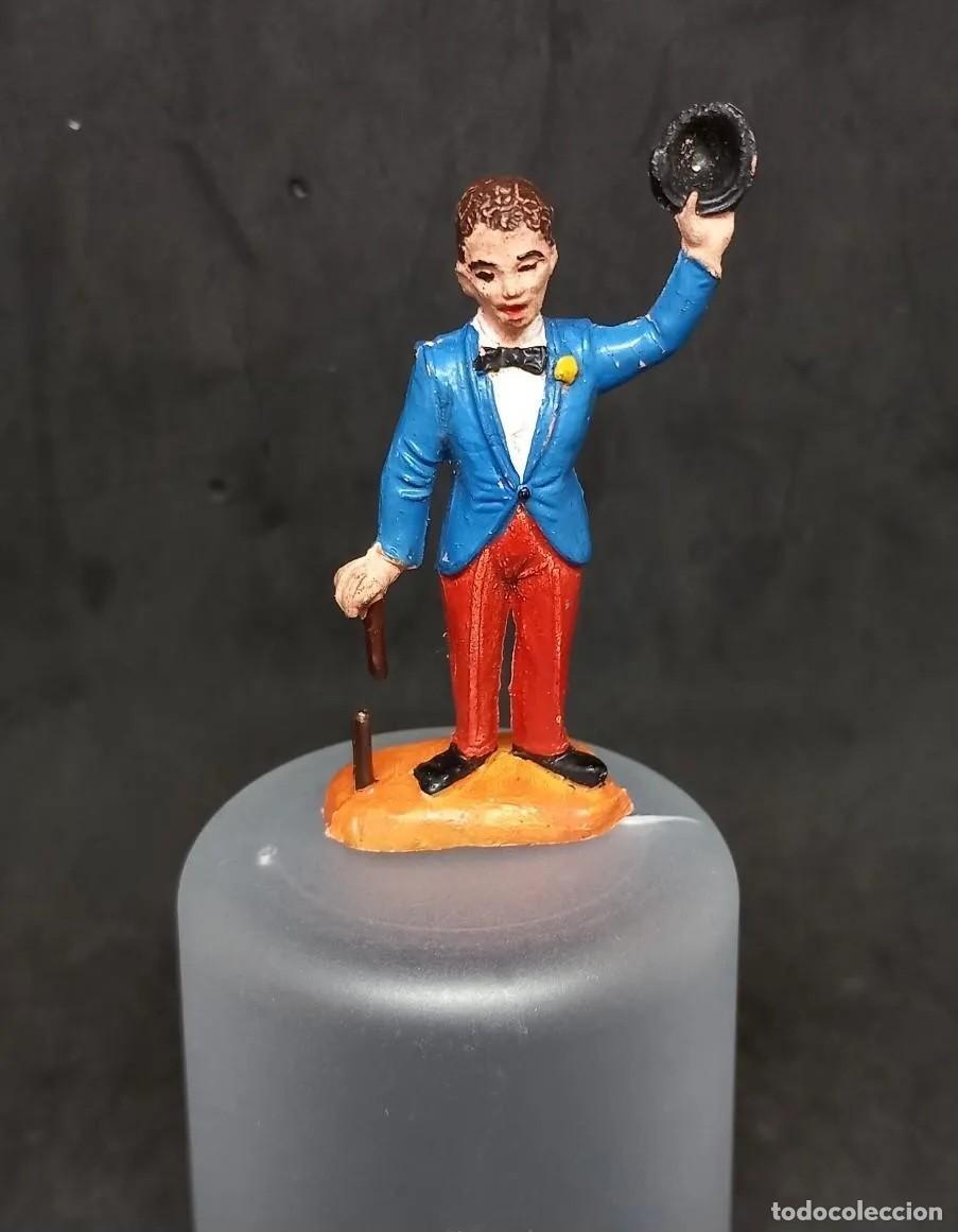 Gummi- und PVC-Figuren: JECSAN GRAN CIRCO DIR Y DOR CHARLOT FIGURA GOMA DE +/- 6 CM A&Ntilde;OS 50-60 RTOY