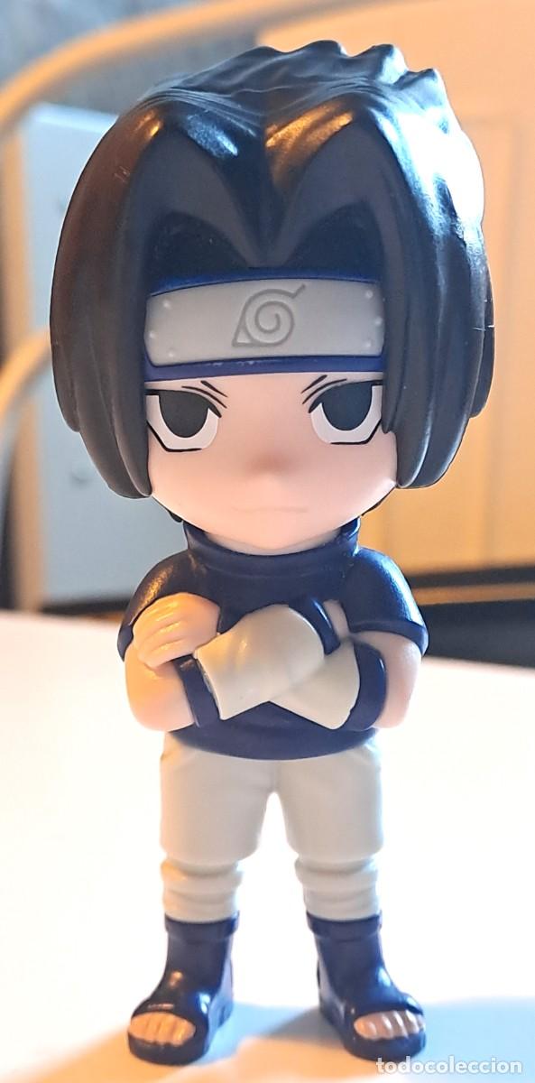 Figuras de goma y PVC: FIGURA DE PLASTICO SASUKE ANIME NARUTO. BURGUER KING (10,5 cm)