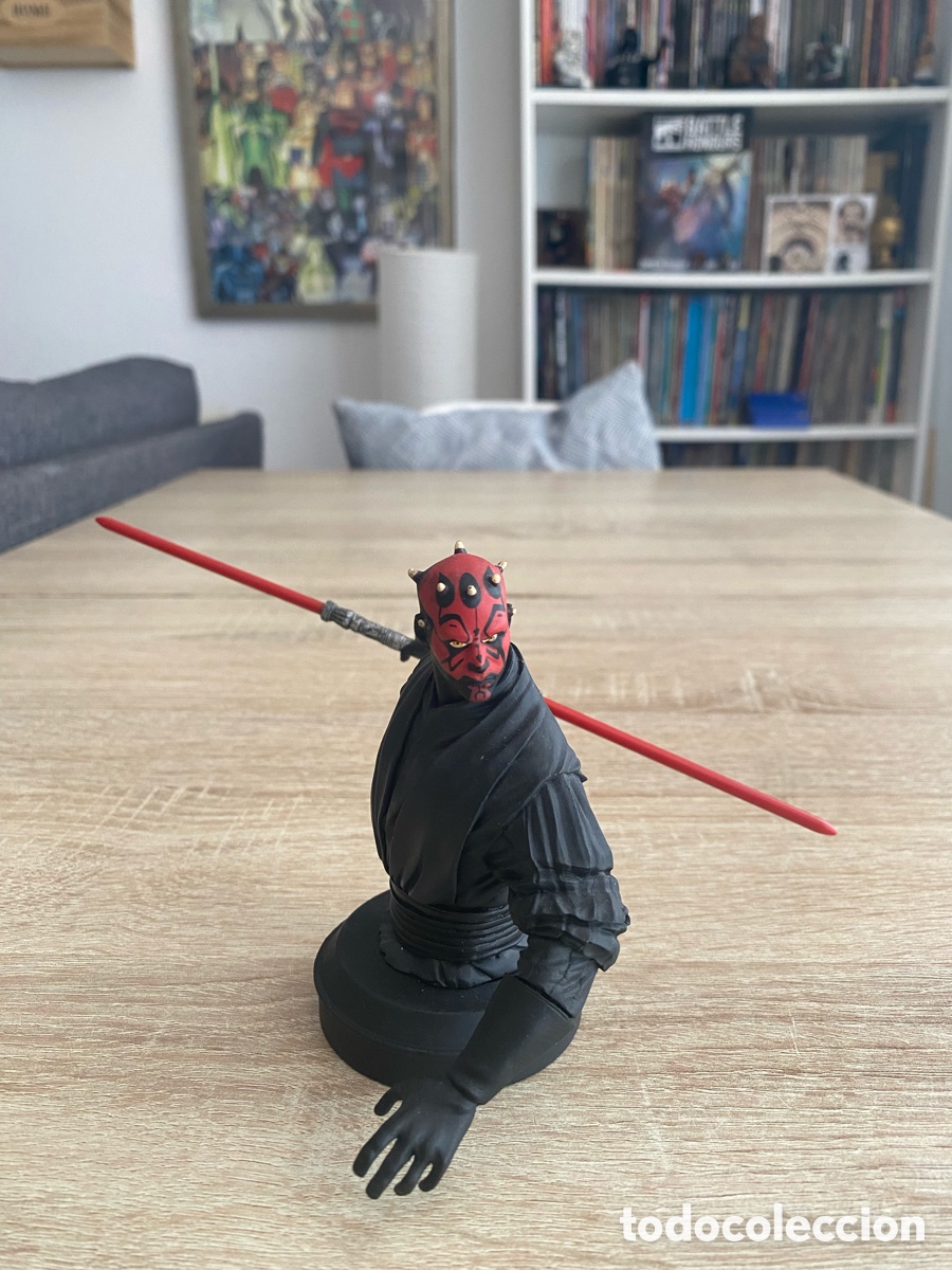 Figurines en Caoutchouc et PVC: DARTH MAUL-STAR WARS BUSTOS DE COLECCI&Oacute;N