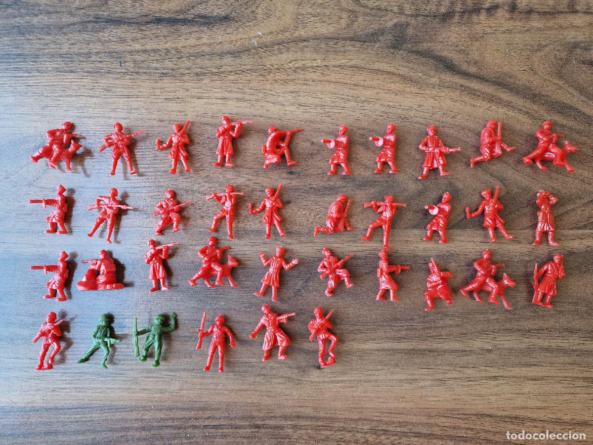 Figuras de goma y PVC: GRAN LOTE SOLDADOS DUNKIN