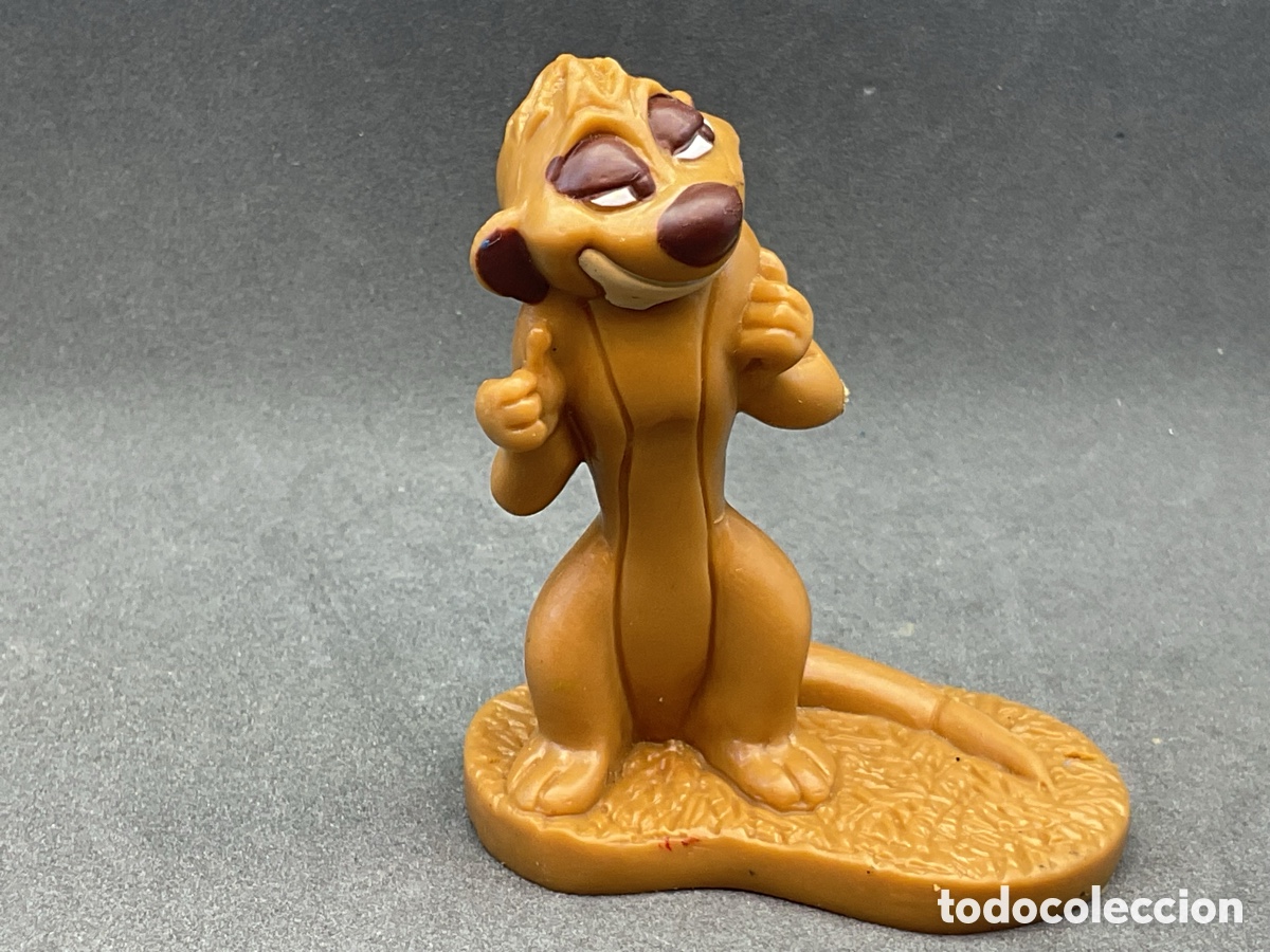 Figuras de goma y PVC: FIGURA EN GOMA/PVC DE TIM&Oacute;N . PERSONAJE DE LA PELICULA EL REY LEON. DISNEY.