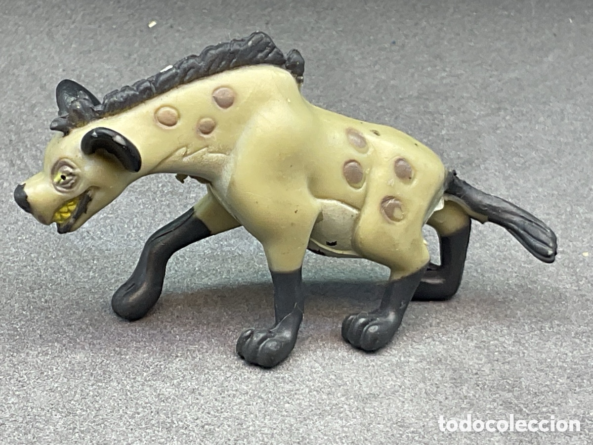 Figuras de goma y PVC: FIGURITA EN GOMA/PVC DE LA HIENA SHENZI . PERSONAJE DE LA PELICULA EL REY LEON. DISNEY. NESTLE