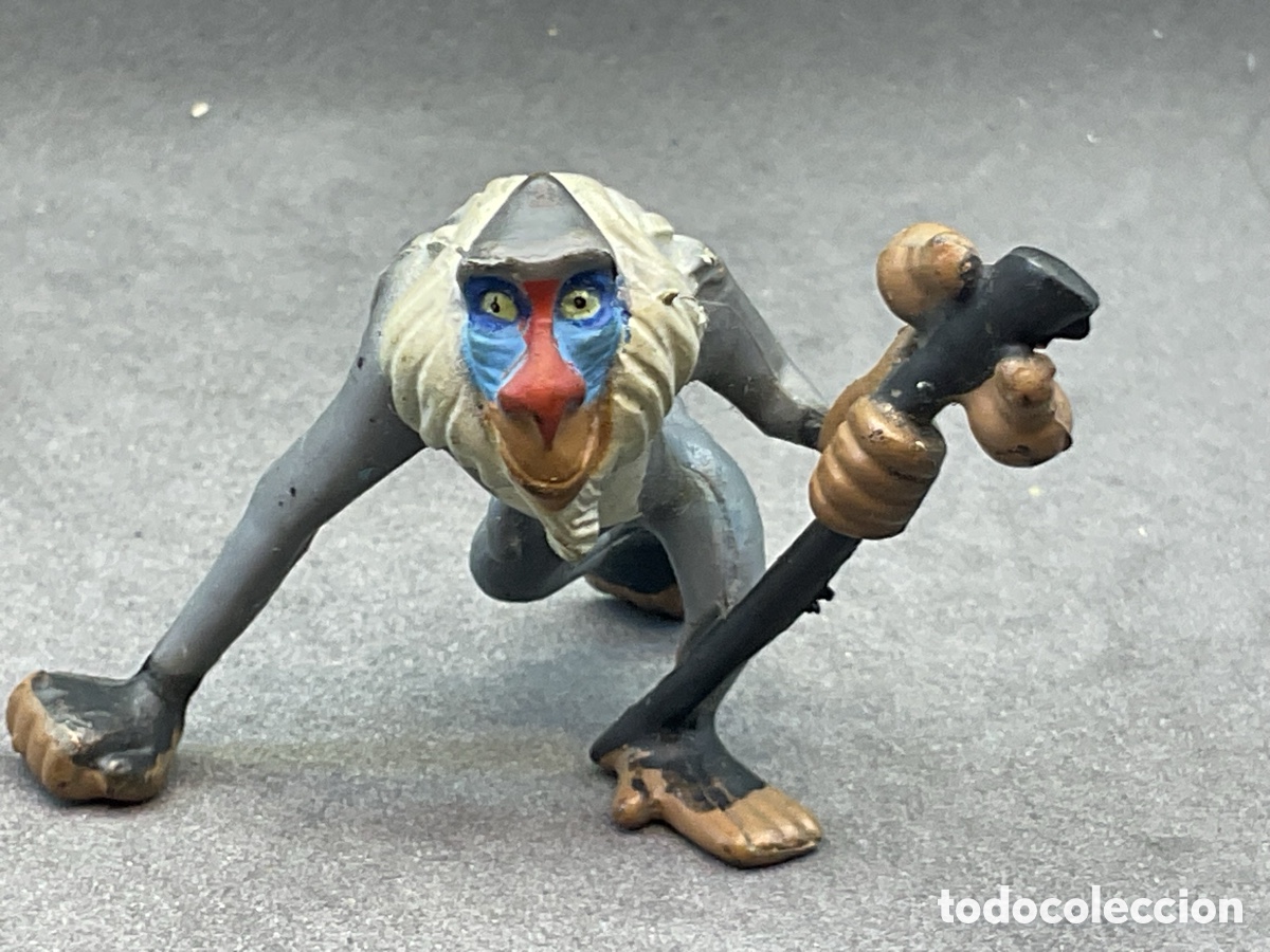 Figuras de goma y PVC: FIGURITA EN GOMA/PVC DE RAFIKI . PERSONAJE DE LA PELICULA EL REY LEON. DISNEY. NESTLE