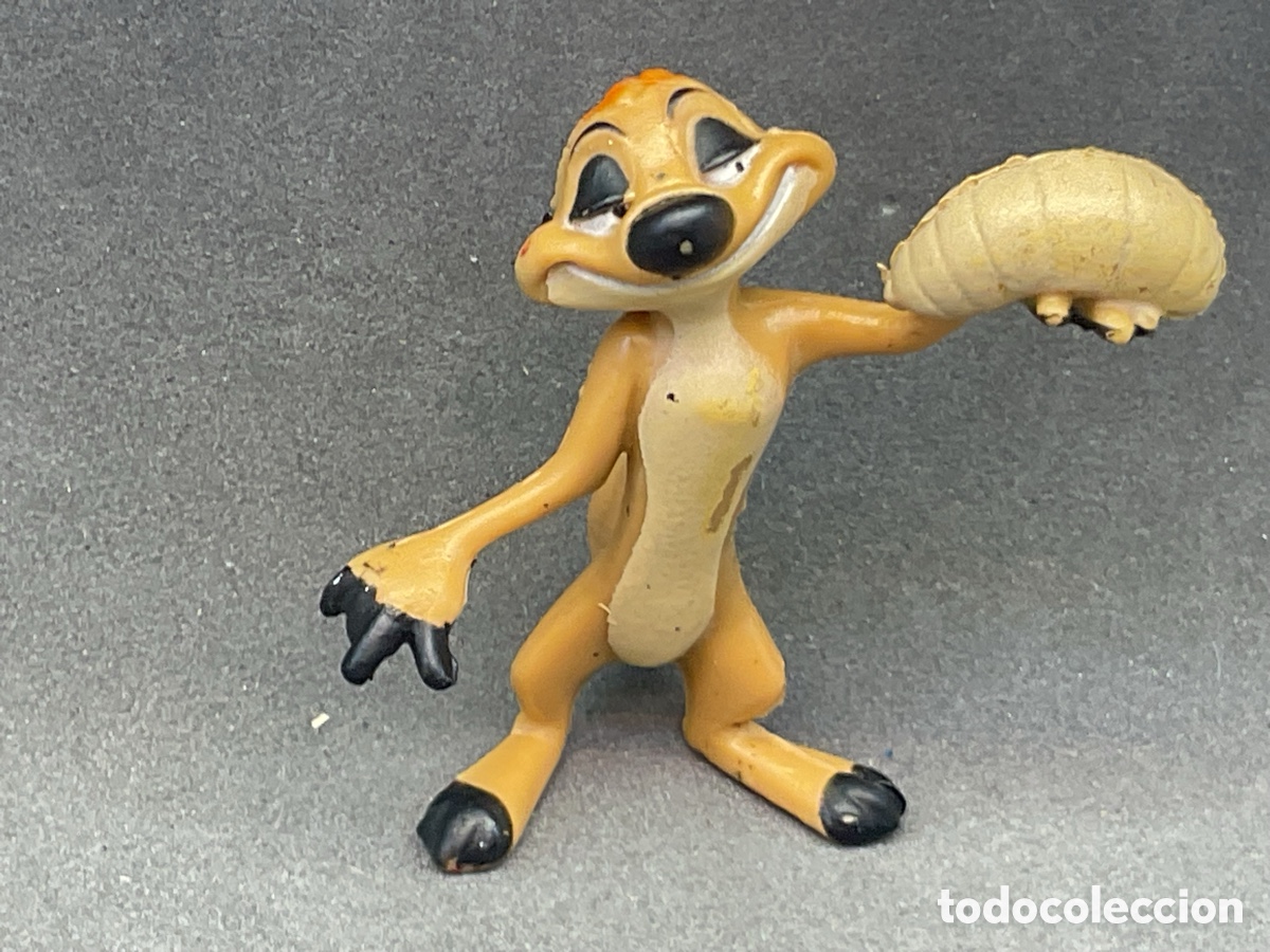 Figuras de goma y PVC: FIGURITA EN GOMA/PVC DE TIMON . PERSONAJE DE LA PELICULA EL REY LEON. DISNEY. NESTLE