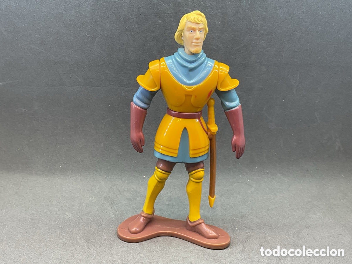 Figuras de goma y PVC: FIGURA ARTICULADA DEL CAPITAN FEBO. PERSONAJE DE LA PELICULA EL JOROBADO DE NOTRE DAME. DISNEY.