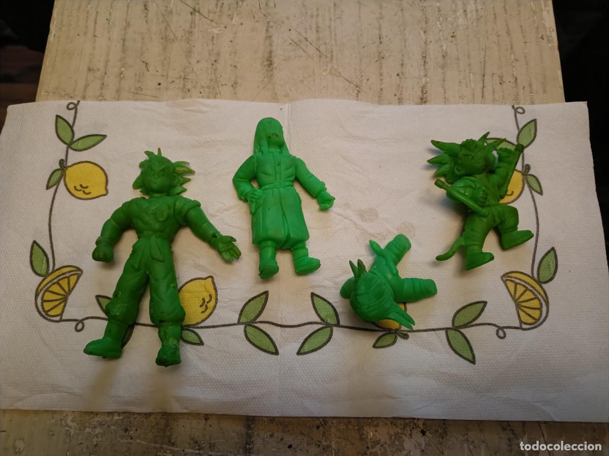 Figuras de goma y PVC: LOTE DRAGON BALL MATUTANO, COLOR VERDE
