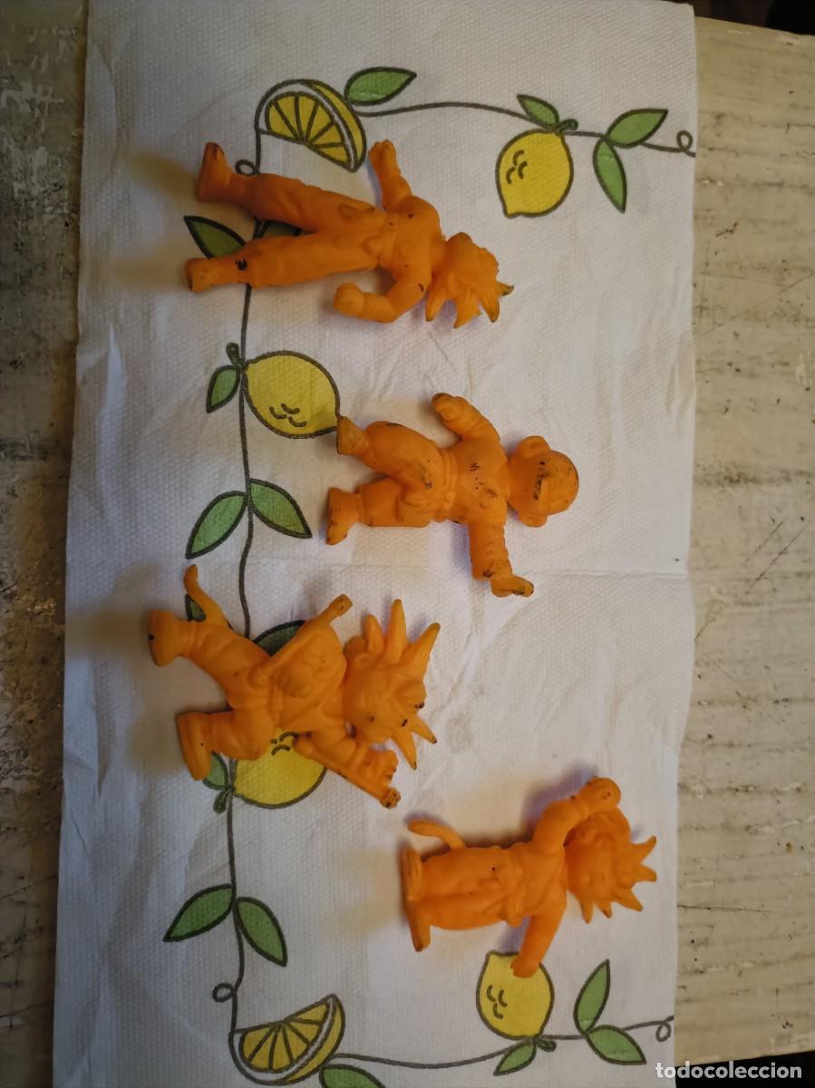 Figuras de goma y PVC: LOTE DRAGON BALL MATUTANO, COLOR NARANJA