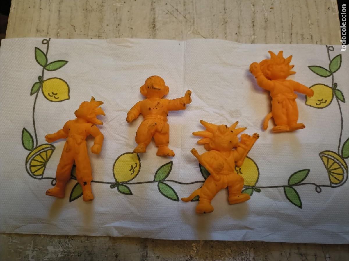 Figuras de goma y PVC: LOTE DRAGON BALL MATUTANO, COLOR NARANJA