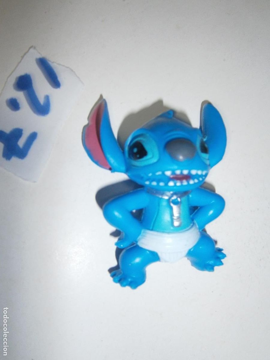 Figuras de goma y PVC: FIGURA DE DIBUJOS ANIMADOS - STITCH