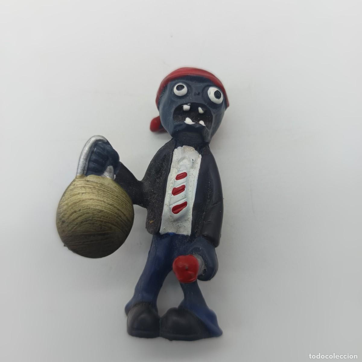Figuras de goma y PVC: Figura Zombi con gong &ndash; Plants vs. Zombies &ndash; PVC