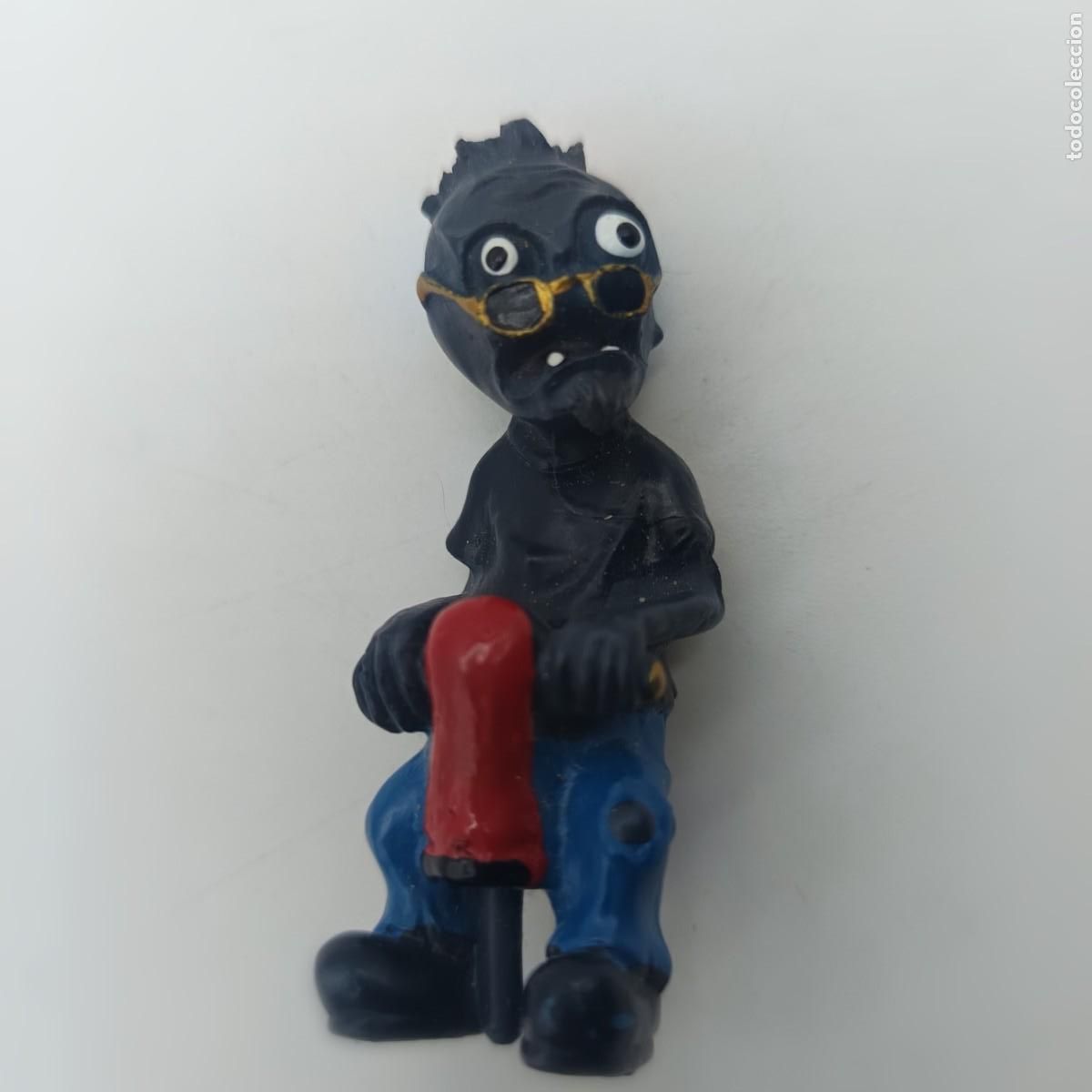 Figuras de goma y PVC: Figura Zombi con martillo el&eacute;ctrico &ndash; Plants vs. Zombies &ndash; PVC