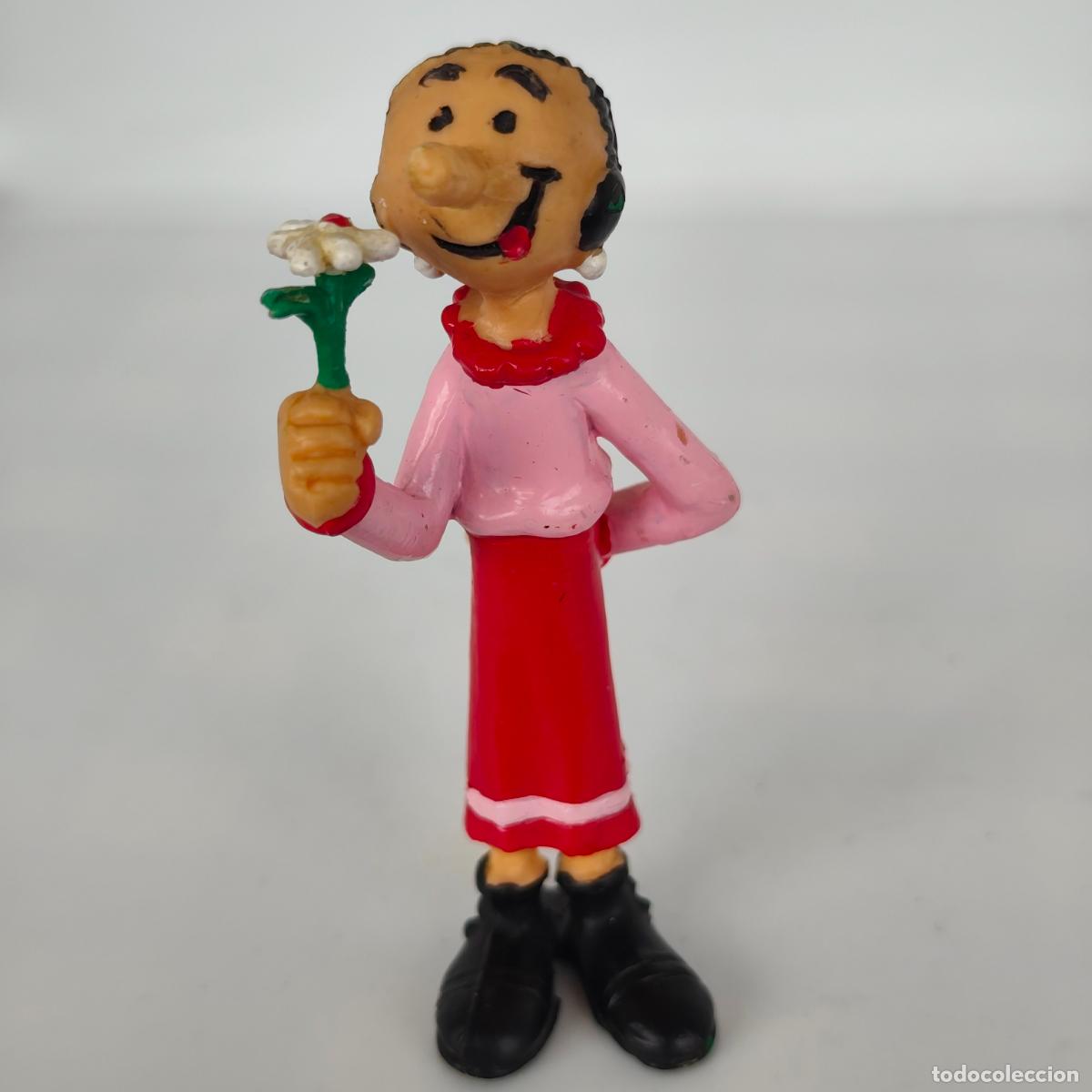 Figuras de goma y PVC: OLIVIA NOVIA POPEYE EL MARINO - FIGURA MU&Ntilde;ECO PVC GOMA - COMICS SPAIN 1986