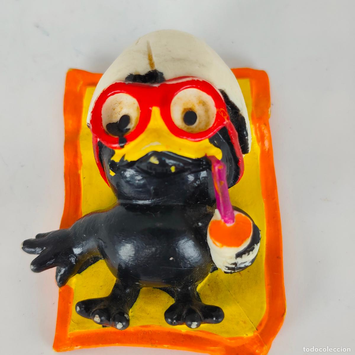 Figuras de goma y PVC: CALIMERO - FIGURA DE PVC - NINO Y TONI PAGOT - YOLANDA - A&Ntilde;O 1997.