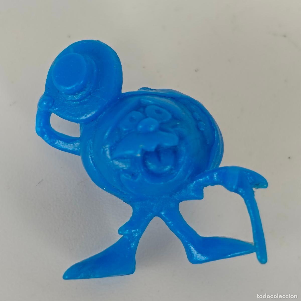 Figuras de goma y PVC: FIGURA RUPERTA DE LA SUERTE PROGRAMA TV 1.2.3 COLOR AZUL A&Ntilde;OS 80