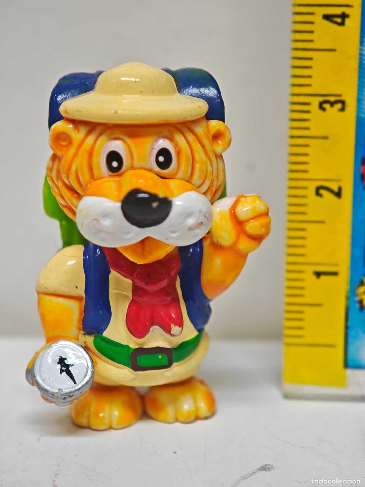 Figuras de goma Kinder: FIGURA KINDER FERRERO LEON LEONES
