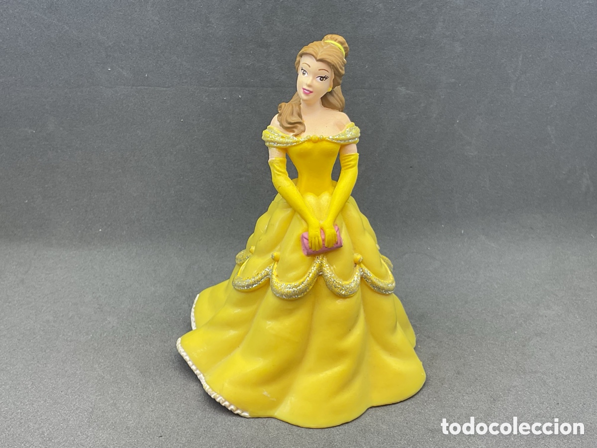 Figuras de goma y PVC: FIGURA DE LA PRINCESA BELLA DE DISNEY. LA BELLA Y LA BESTIA. BULLYLAND