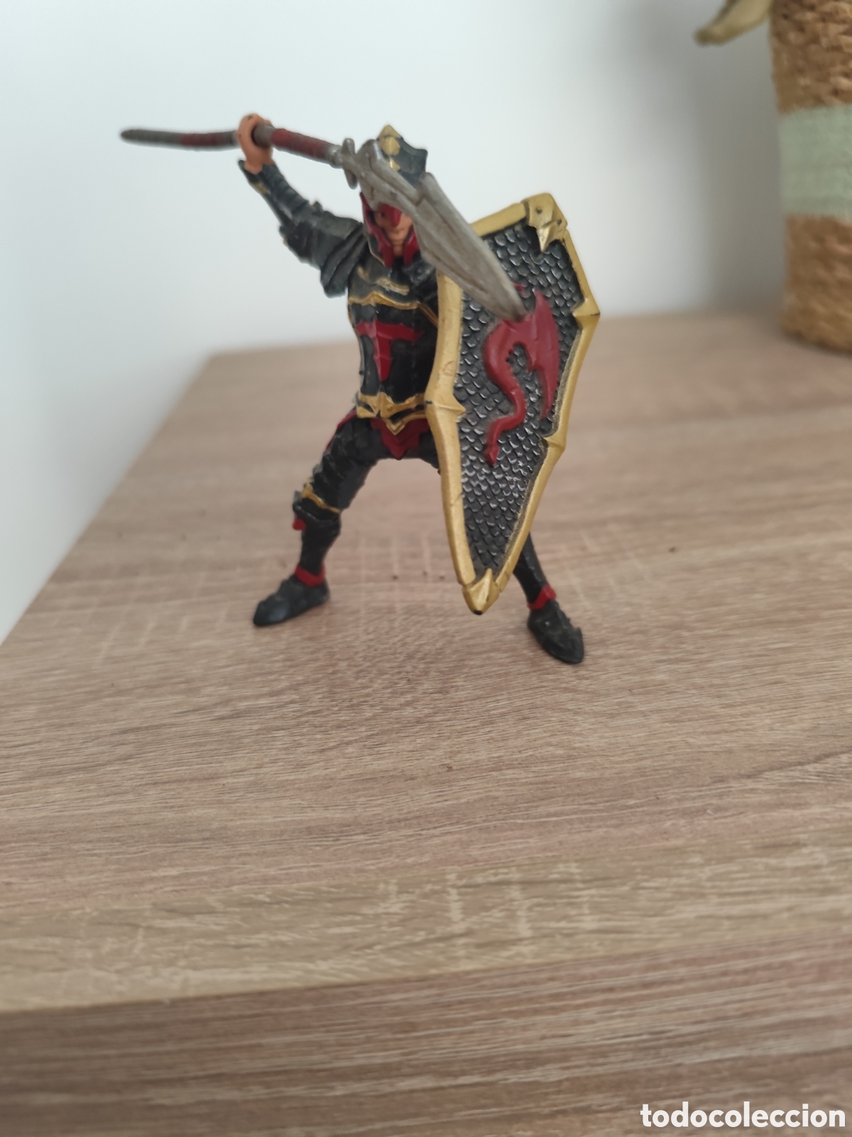 Figuras de goma y PVC: Soldado schleich como nuevo