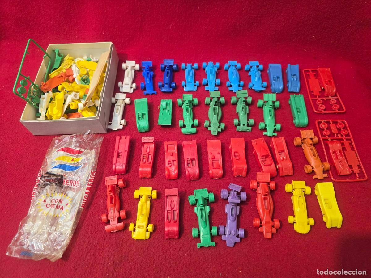 Figuras de goma y PVC: LOTE COCHES PROMOMOCIONAL DE BIMBO.