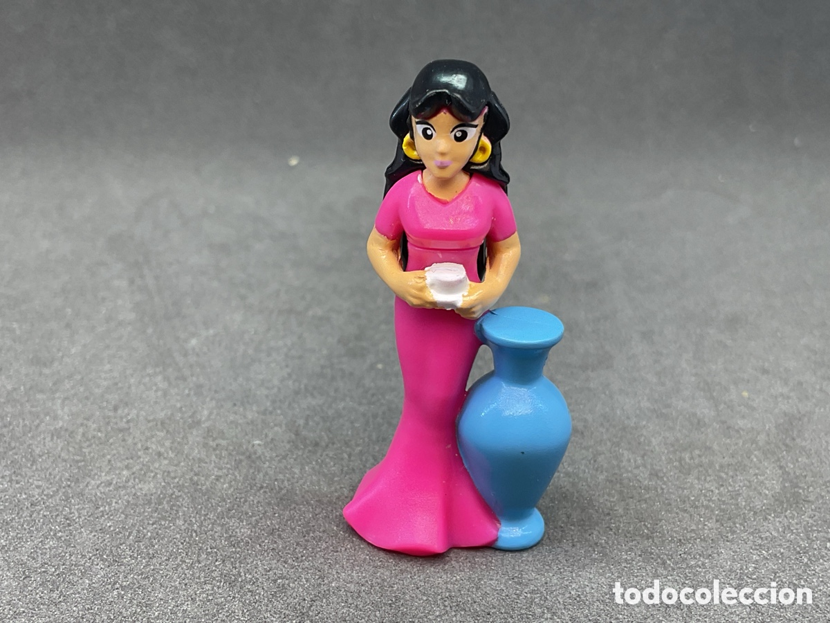 Figuras de goma Kinder: FIGURITA DE OPHELIA . PERSONAJE DE ASTERIX Y OBELIX. COLECCIONES KINDER.