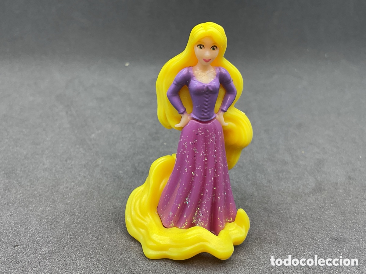 Figuras de goma Kinder: FIGURITA DE RAPUNZEL. PERSONAJE DISNEY. COLECCIONES KINDER SORPRESA.