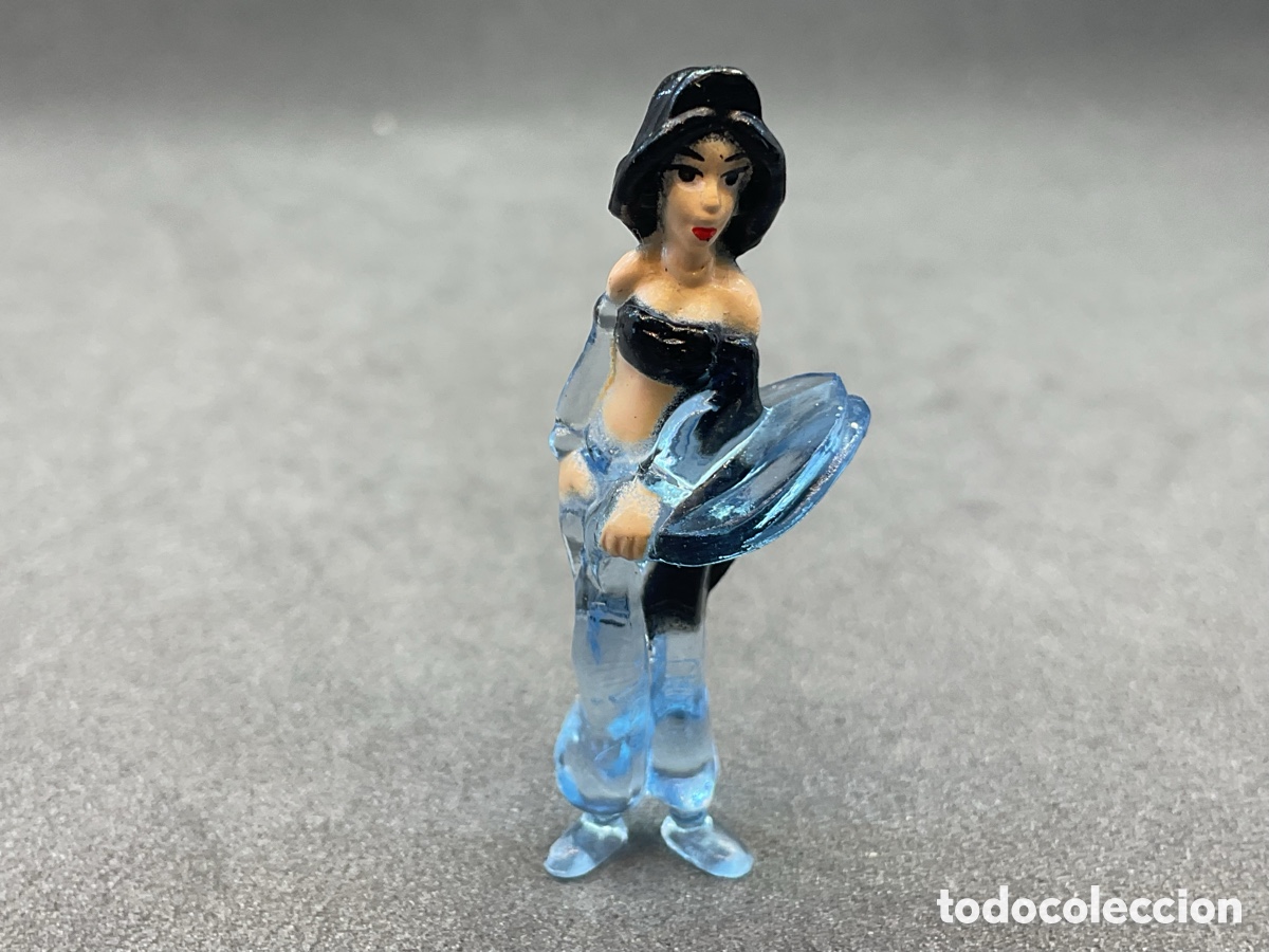 Figuras de goma Kinder: FIGURITA DE JASMINE . PELICULA ALADDIN. PERSONAJE DISNEY. COLECCIONES KINDER SORPRESA.