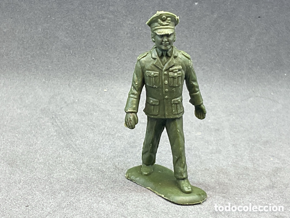 Figuras de goma y PVC: ANTIGUA FIGURA EN PL&Aacute;STICO. OFICIAL II GUERRA MUNDIAL..