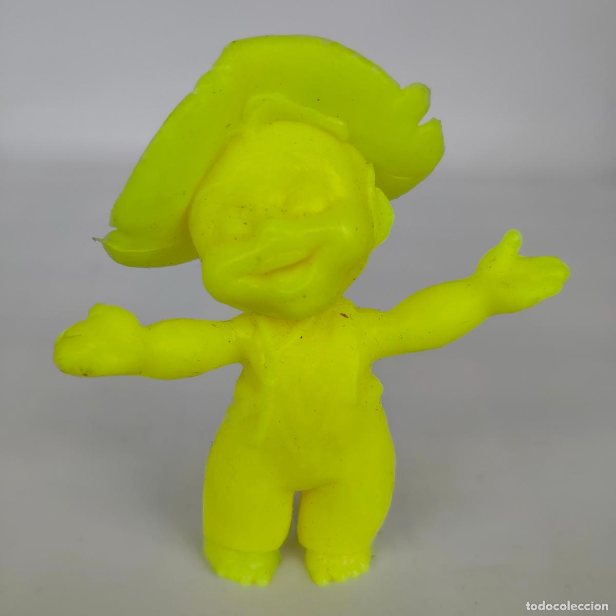 Figurines en Caoutchouc et PVC: Figura de goma monocrom&aacute;tica desconozco personaje y marca