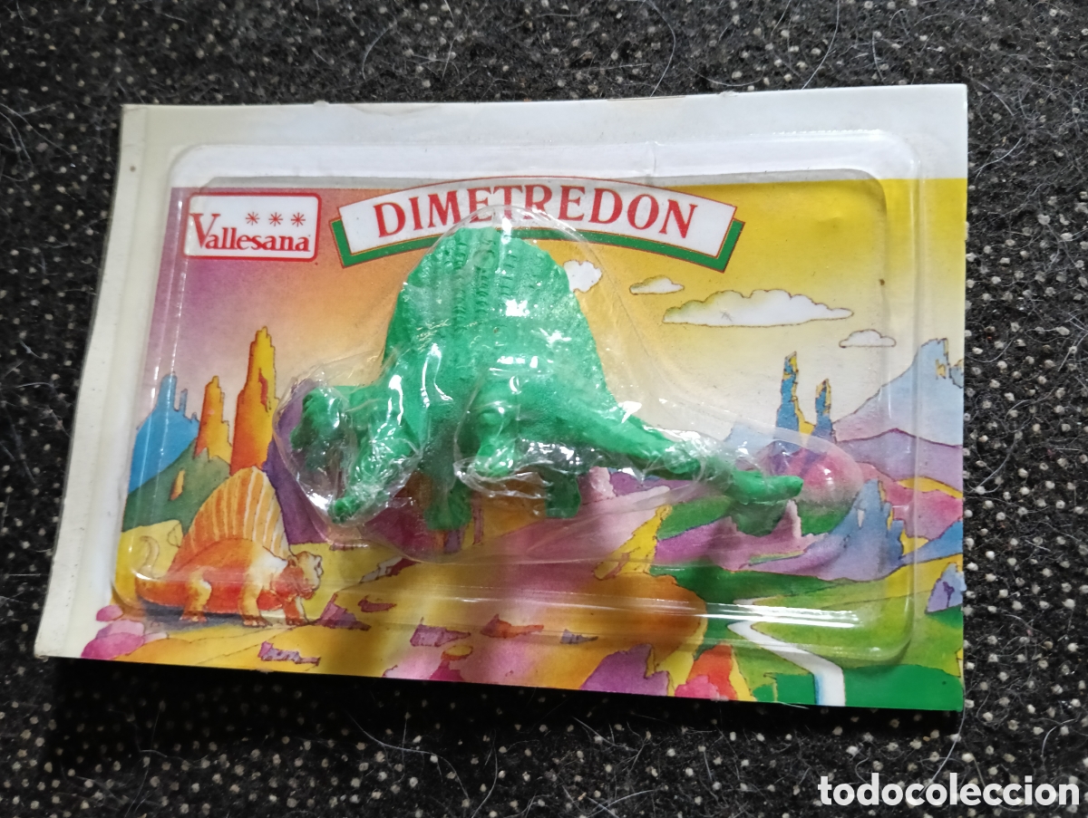 Figuras de goma y PVC: Paquete de dinosaurios sin abrir VALLESANA DIMETREDON