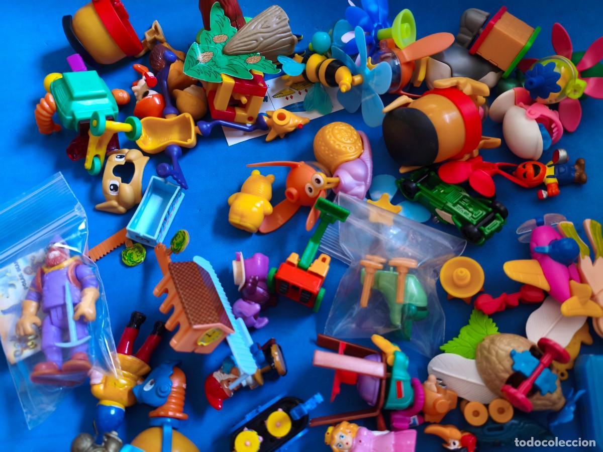 Figuras de goma Kinder: Lotes de juguetes de huevos k&iacute;nder o similares.
