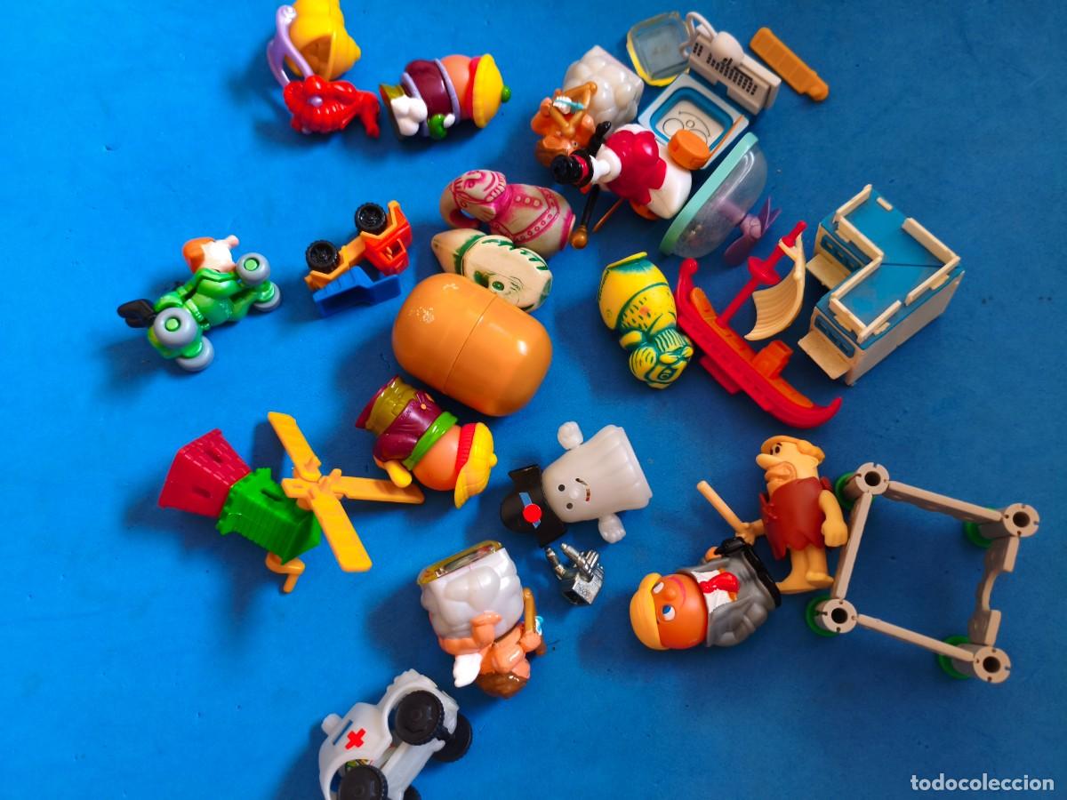 Figuras de goma Kinder: Lotes de juguetes de huevos k&iacute;nder o similares.