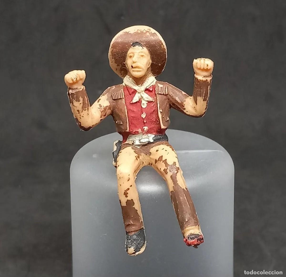 Figuras de goma y PVC: REAMSA COWBOY VAQUERO CONDUCTOR MANOS ARRIBA REF 431 OESTE ASALTO A LA DILIGENCIA A&Ntilde;OS 60/70 RTOY