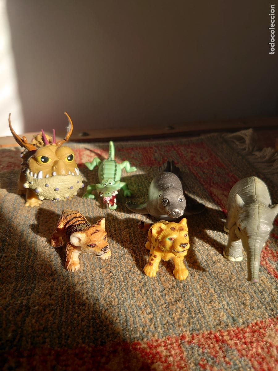 Figuras de goma y PVC: LOTE DE FIGURAS DE PVC VARIAS MARCAS Y &Eacute;POCAS