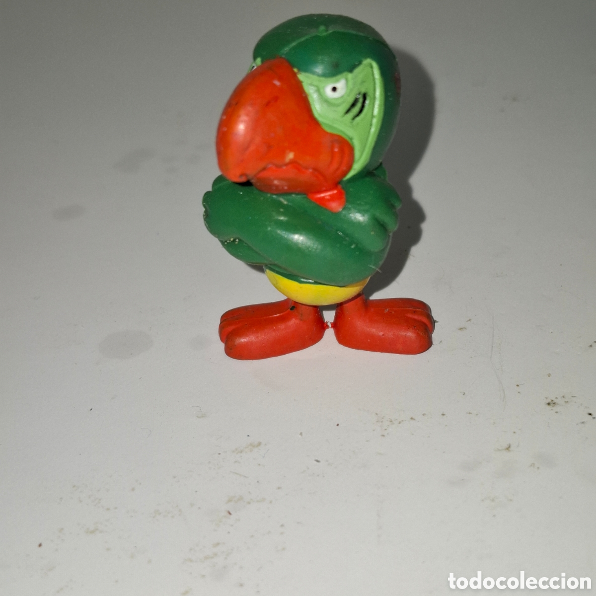 Figuras de goma y PVC: PAJARO FIGURA DE PVC PROMOCIONAL INDESIT A&Ntilde;OS 90