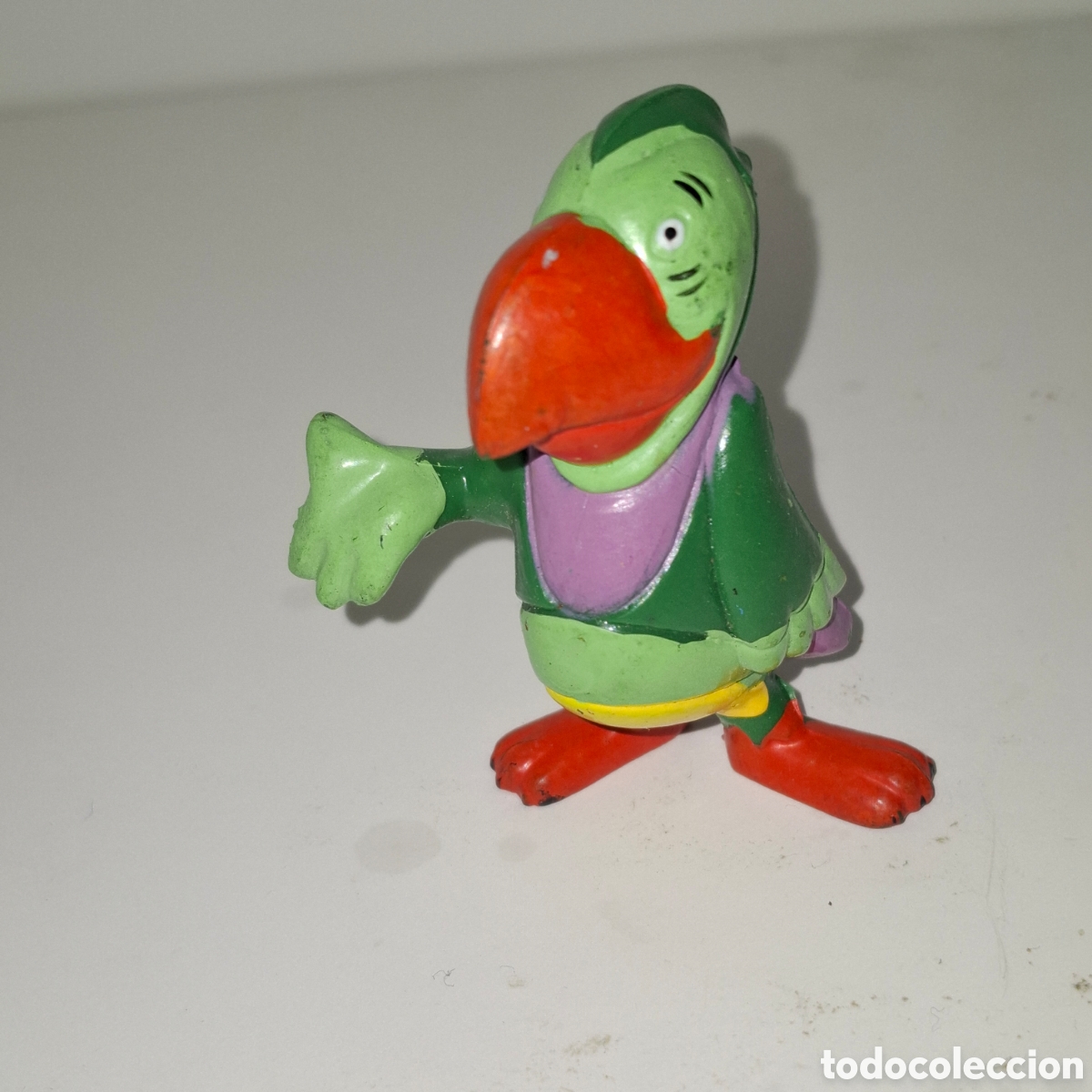 Figuras de goma y PVC: FIGURA DE PVC PROMOCIONAL INDESIT PAJARO A&Ntilde;O 90