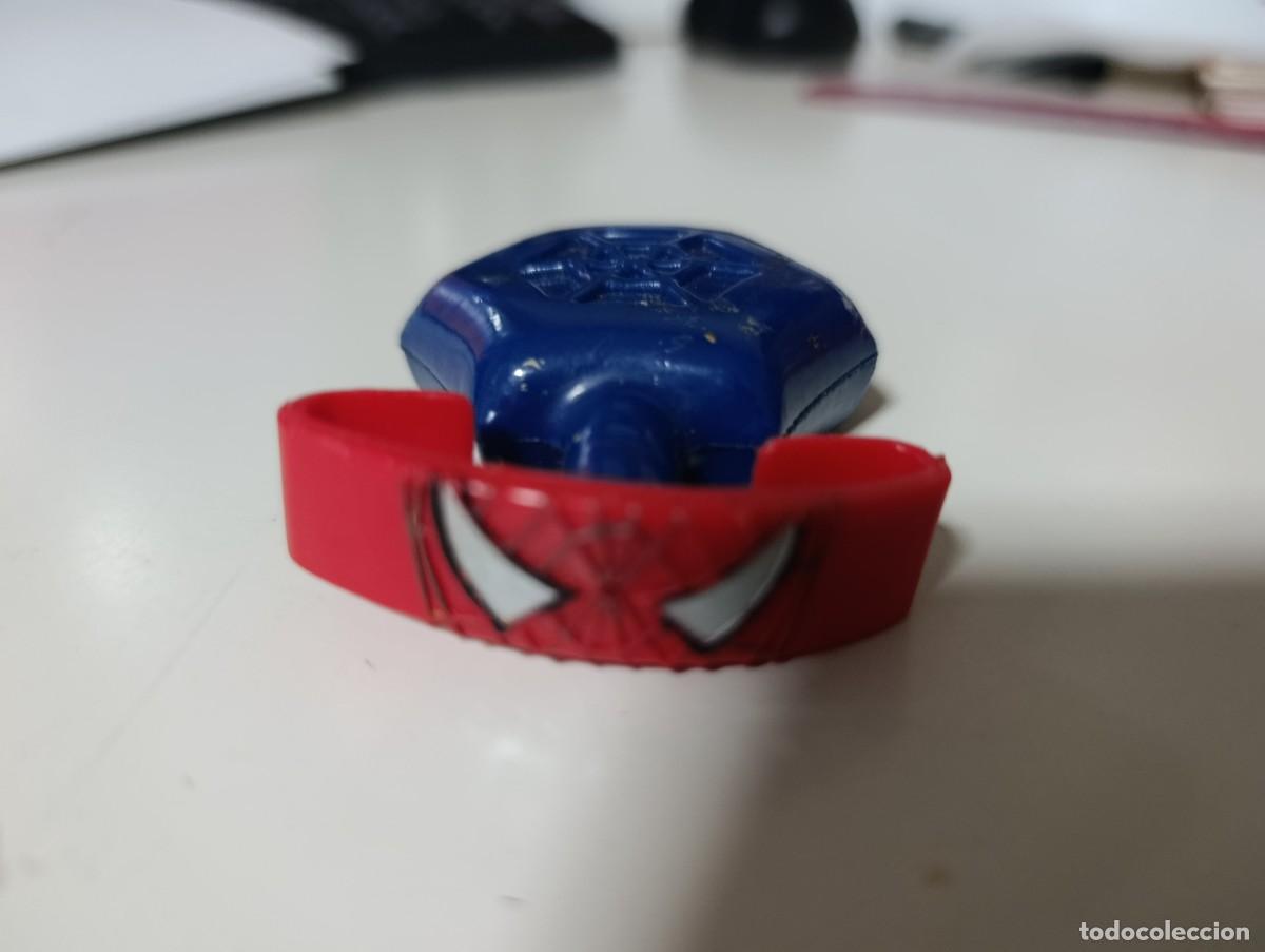 Figuras de goma y PVC: Lote 2 Spider-Man Kellogg&rsquo;s 2002 Web Shooter - Foto 6