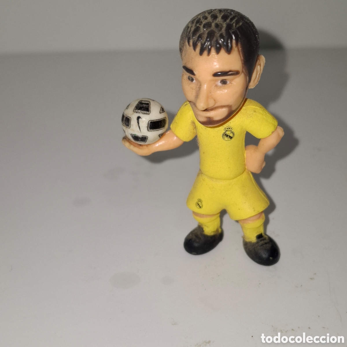 Figuras de goma y PVC: IKER CASILLAS PORTERO DEL REAL MADRID CLUB DE FUTBOL FIGURA DE PVC COMANSI