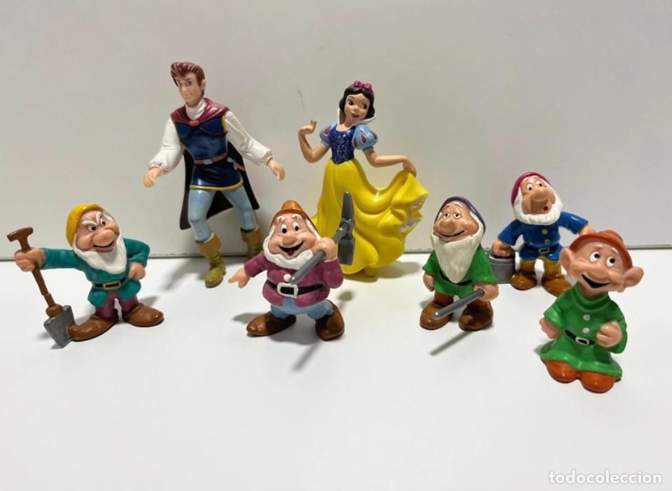 Figuras de Borracha e PVC: Blancanieves, El Principe, 5 enanitos #1