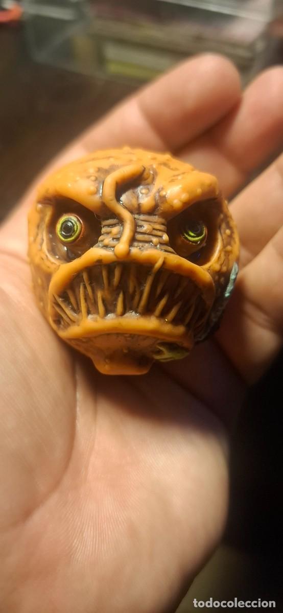 Figuras de goma y PVC: Madballs - Cabeza de goma Swine Sucker (Giraprendi / TCFC 2009). Mini Mad Balls Rara Europea