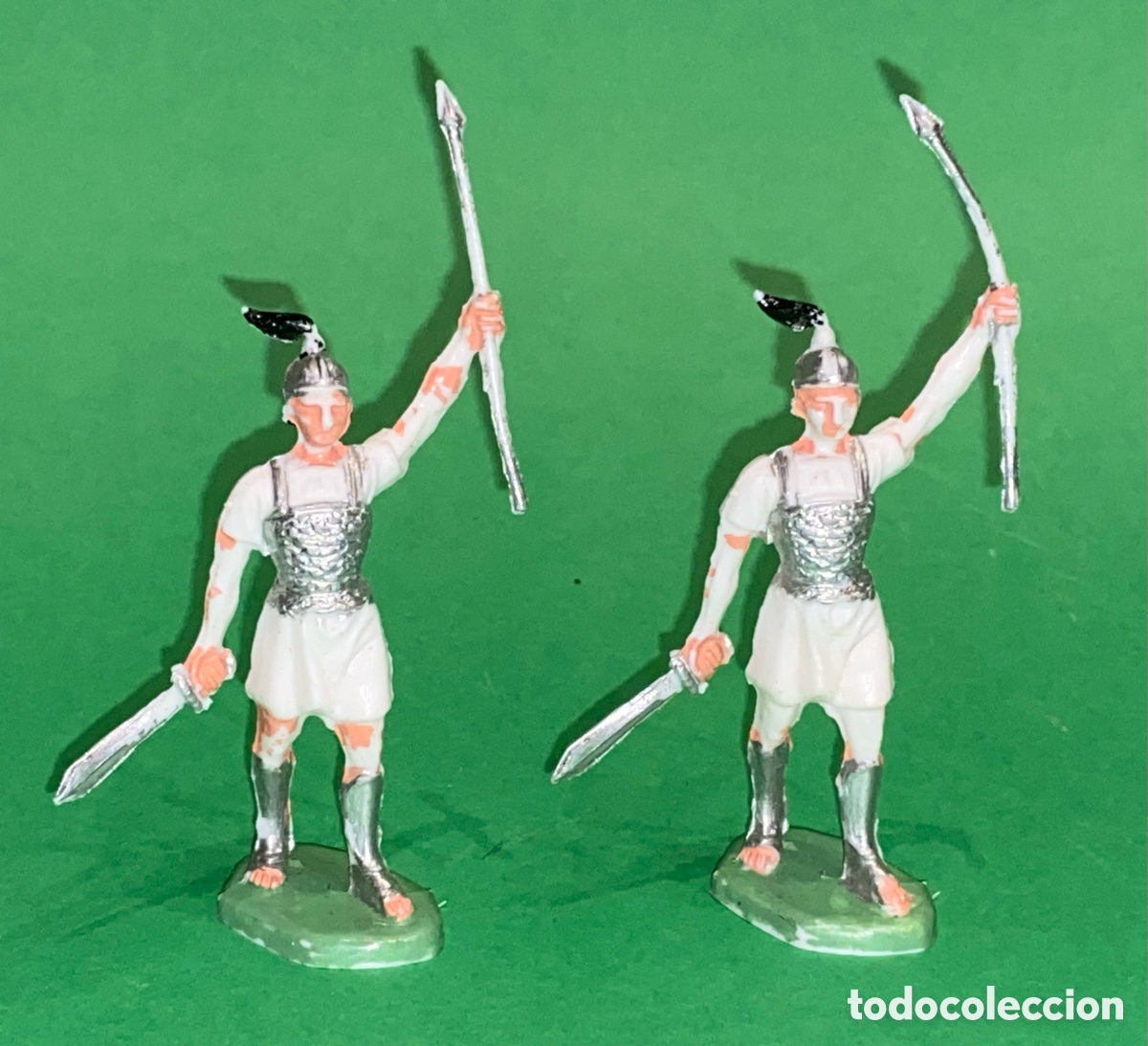 Figuras de goma y PVC: Iberos de Rojas y Malaret (Grandes Batallas del Mundo)