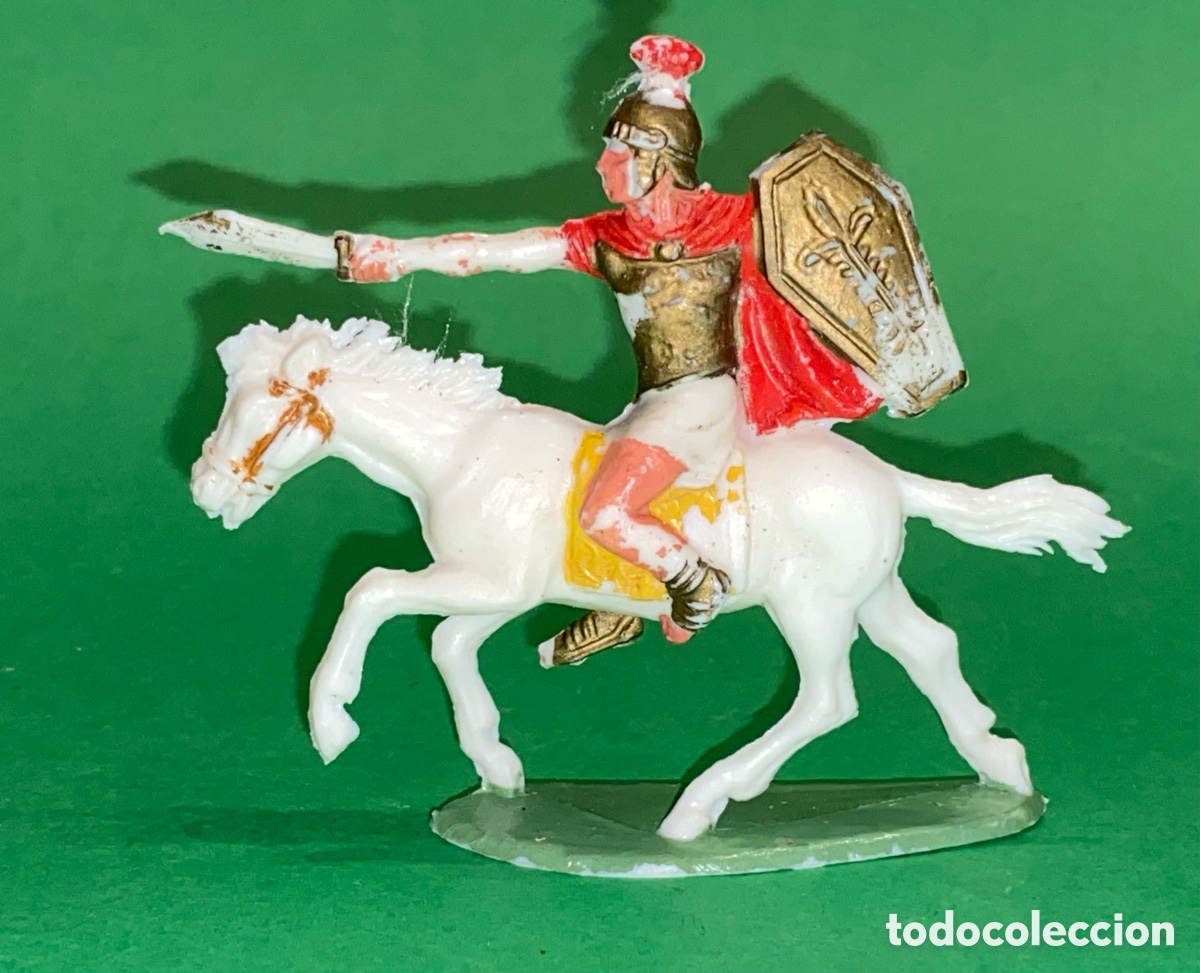 Figuras de goma y PVC: Guerrero Grandes Batallas del Mundo - RONANOS y CARTAGINESES, a&ntilde;os 60.