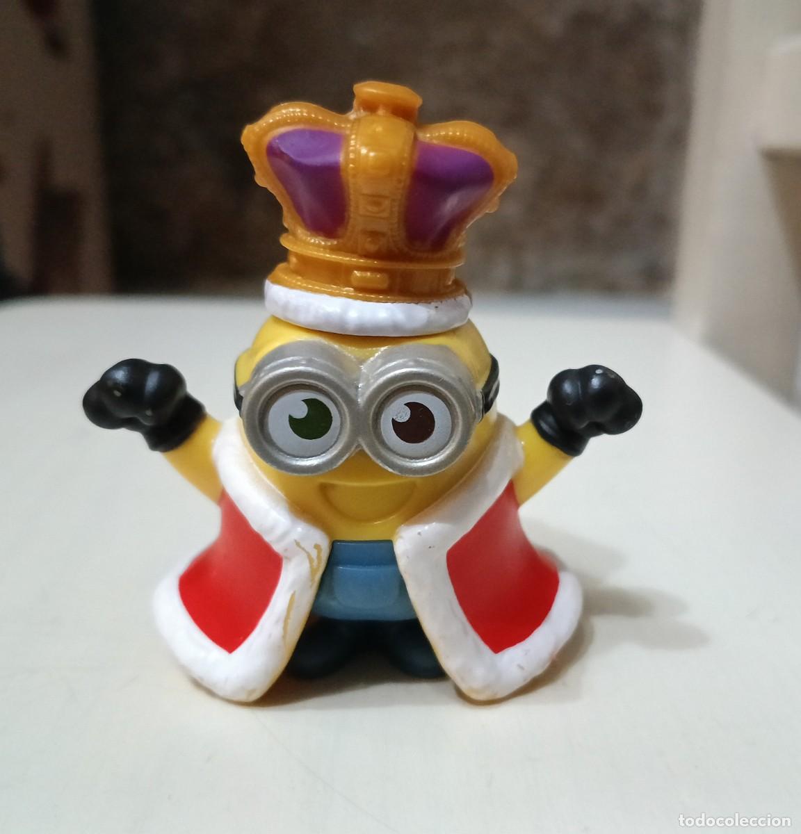 Figuras de goma y PVC: Figura de Minion Rey. Los Minions. McDonalds. Gru, mi villano favorito