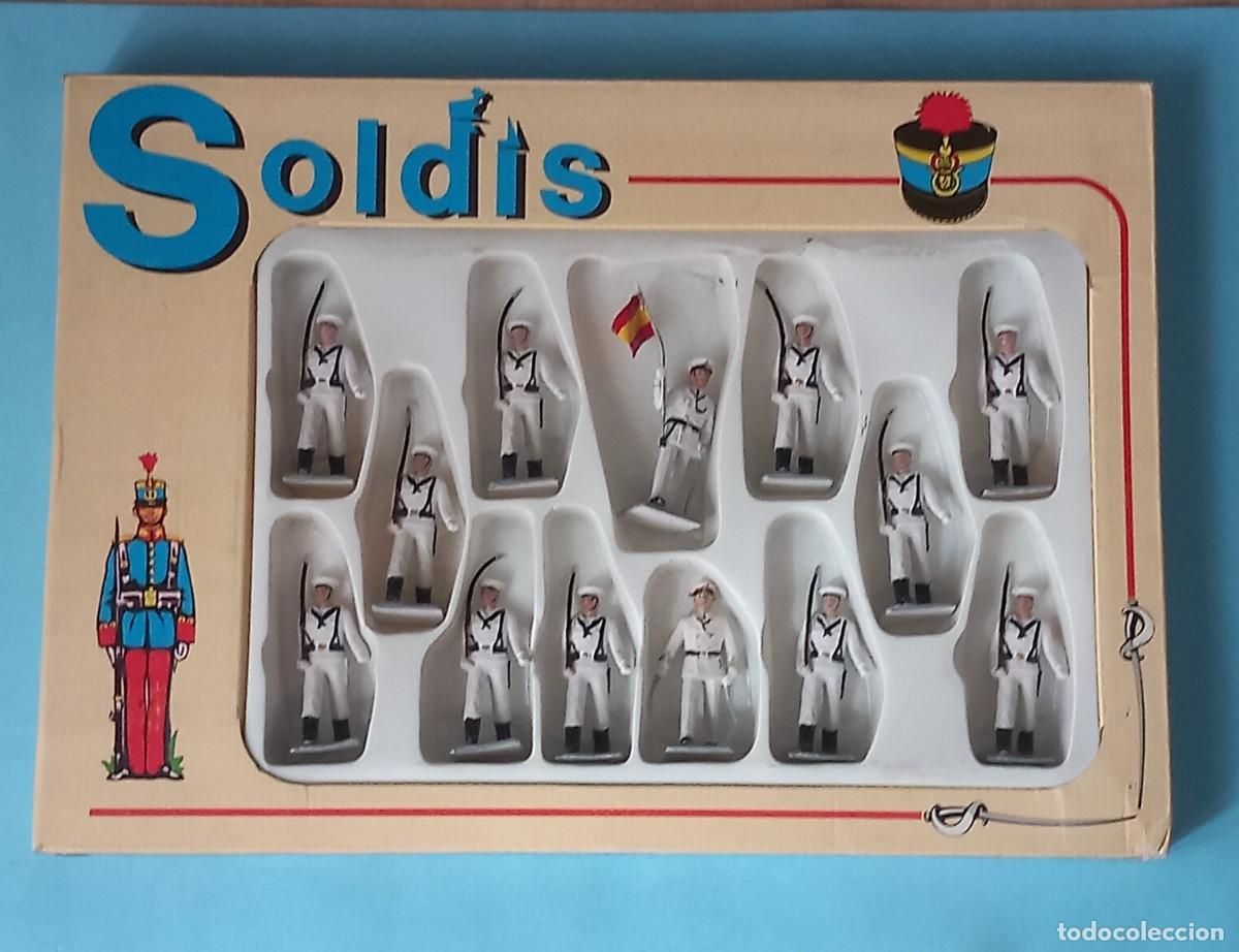 Figure di Gomma e PVC: SOLDIS SERIE DESFILES MARINA BLANCO OLDADOS FABRICADOS GOMARSA NUEVOS REF 712 EN CAJA NO REAMSA RTOY